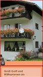 Mobile Screenshot of hotel-alphorn.de